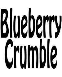 Blueberry Crumble