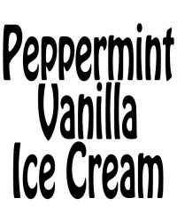 Peppermint Vanilla Ice Cream